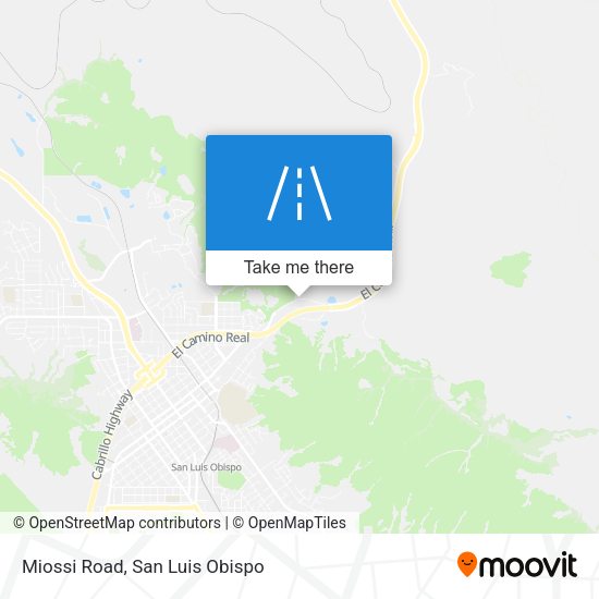 Mapa de Miossi Road
