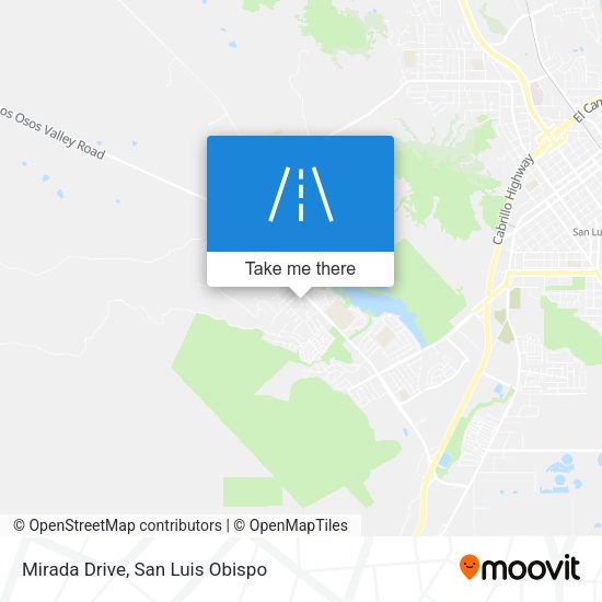 Mirada Drive map