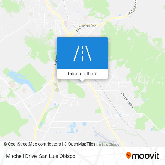 Mapa de Mitchell Drive