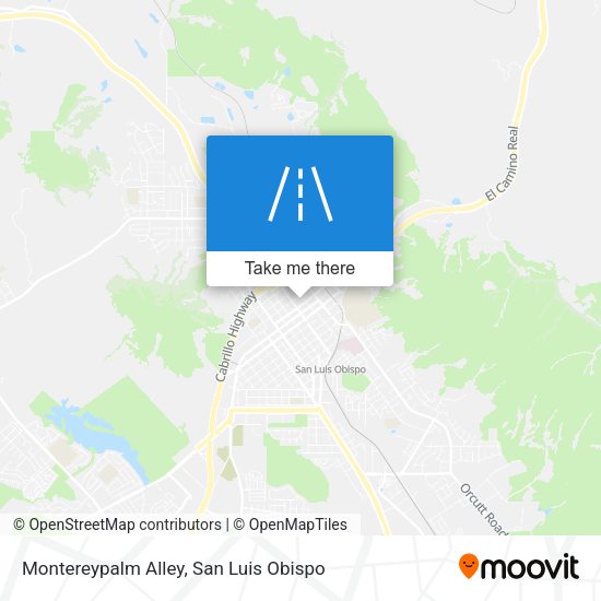 Mapa de Montereypalm Alley