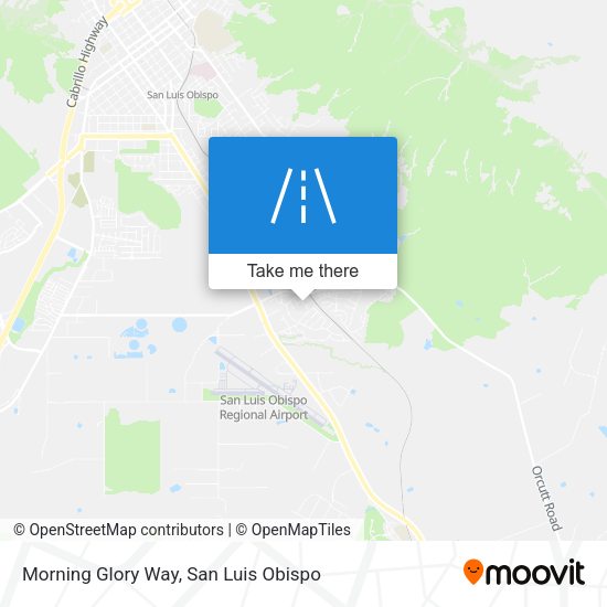 Mapa de Morning Glory Way