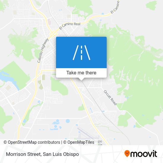 Mapa de Morrison Street