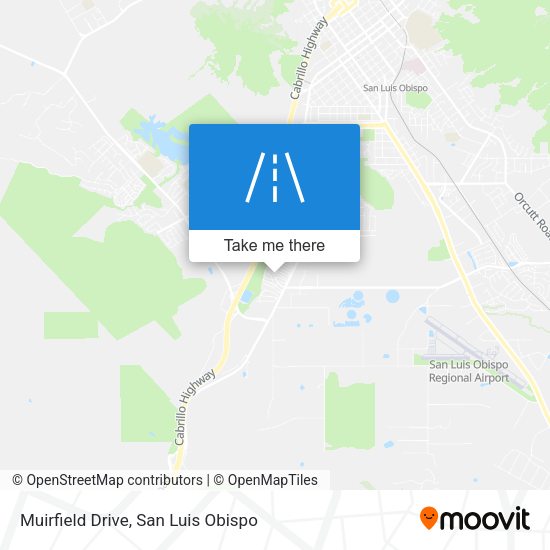 Muirfield Drive map