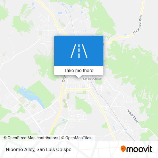 Mapa de Nipomo Alley