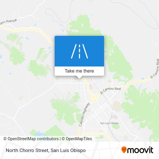 Mapa de North Chorro Street