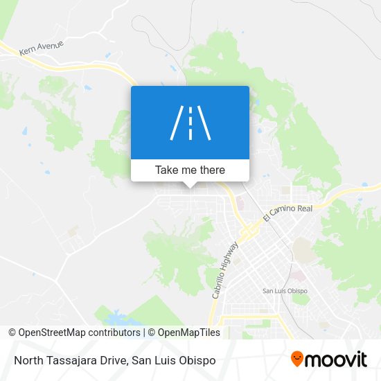 Mapa de North Tassajara Drive