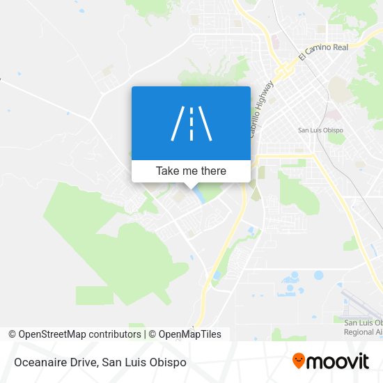 Oceanaire Drive map