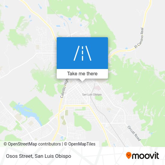 Mapa de Osos Street