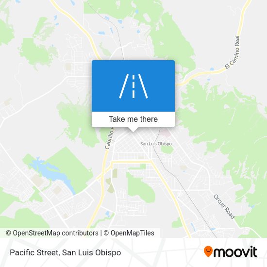 Pacific Street map
