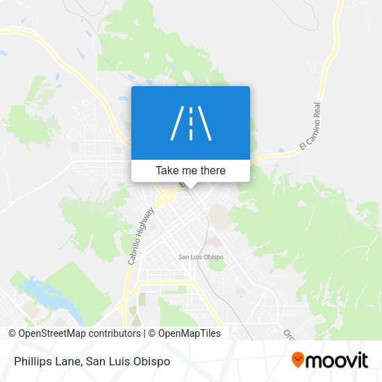 Mapa de Phillips Lane