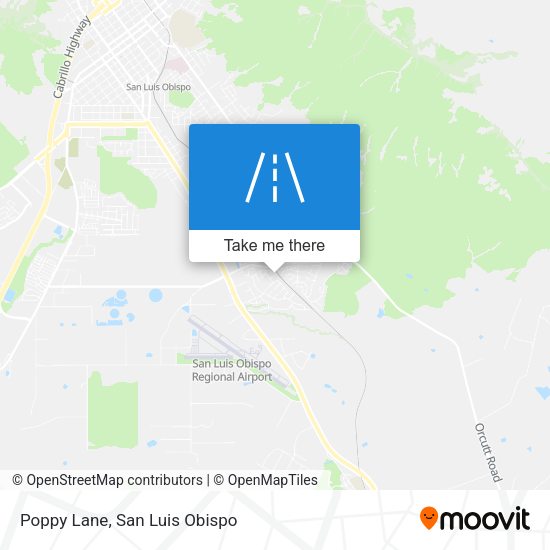 Mapa de Poppy Lane