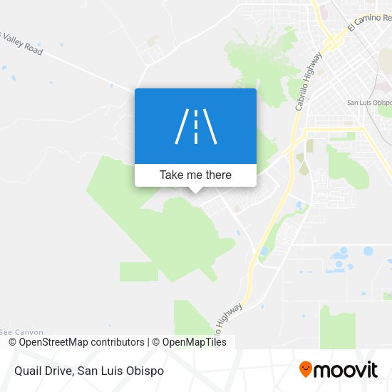 Mapa de Quail Drive