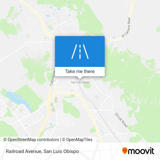 Mapa de Railroad Avenue