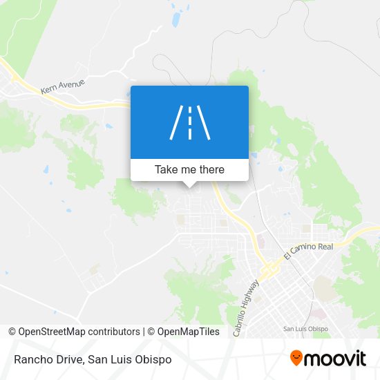 Mapa de Rancho Drive