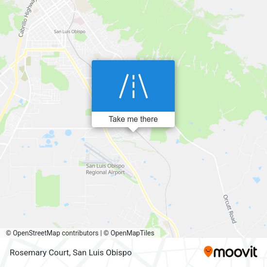 Mapa de Rosemary Court