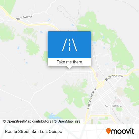 Rosita Street map