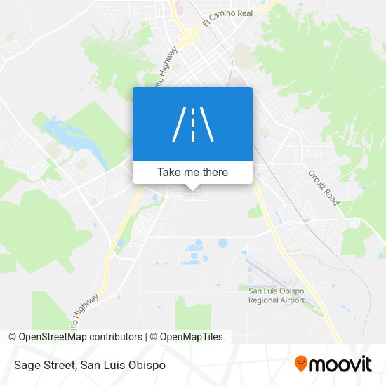 Sage Street map