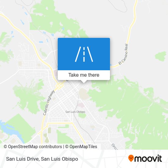 Mapa de San Luis Drive