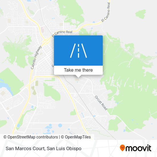 San Marcos Court map