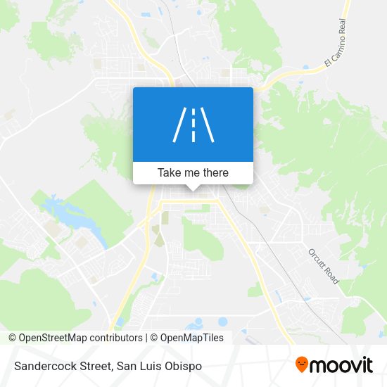 Sandercock Street map