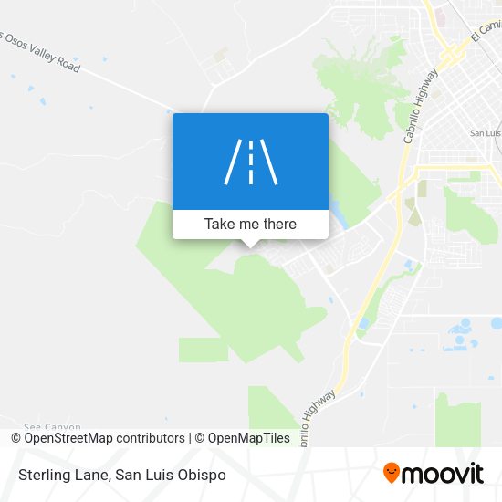 Mapa de Sterling Lane