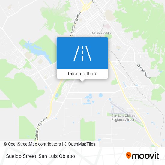 Mapa de Sueldo Street