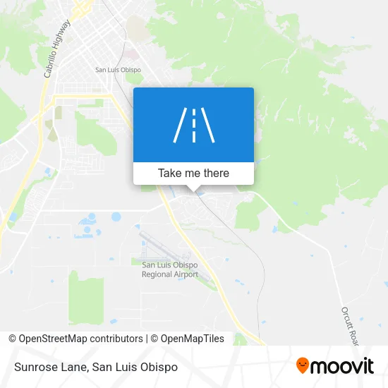 Sunrose Lane map