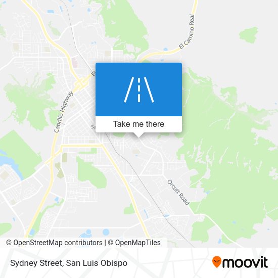 Sydney Street map