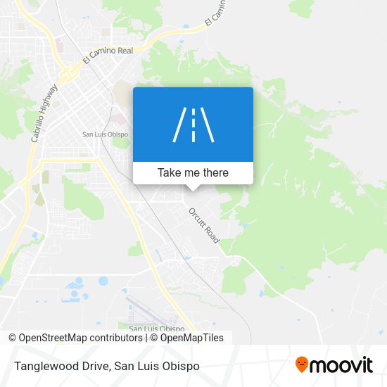 Mapa de Tanglewood Drive