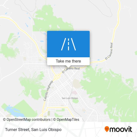 Turner Street map