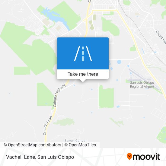 Vachell Lane map