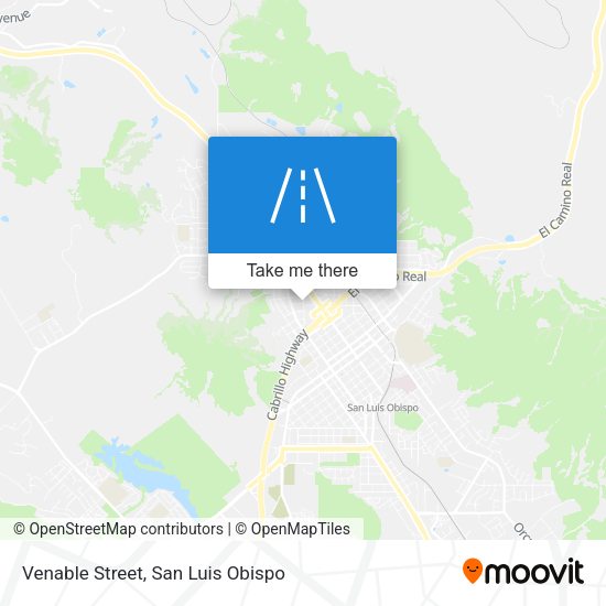 Venable Street map