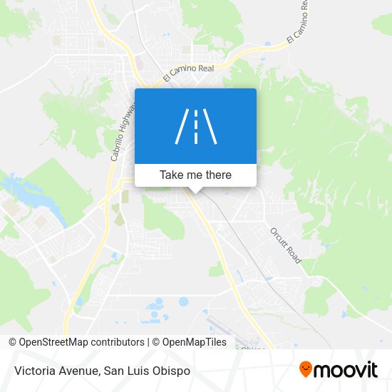 Victoria Avenue map