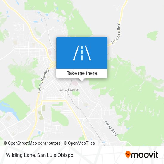 Wilding Lane map