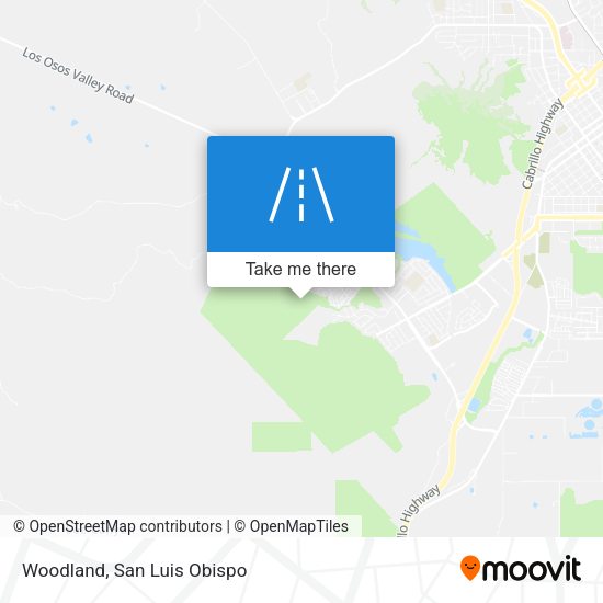 Mapa de Woodland