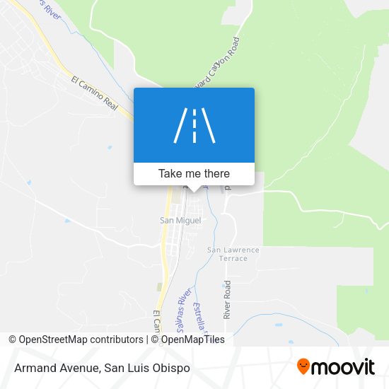 Mapa de Armand Avenue