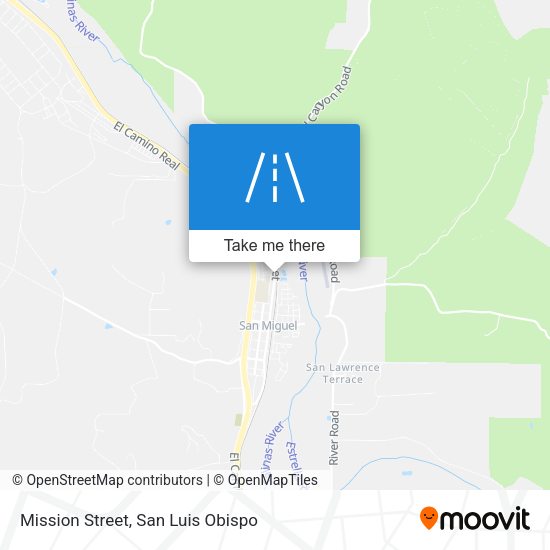 Mission Street map