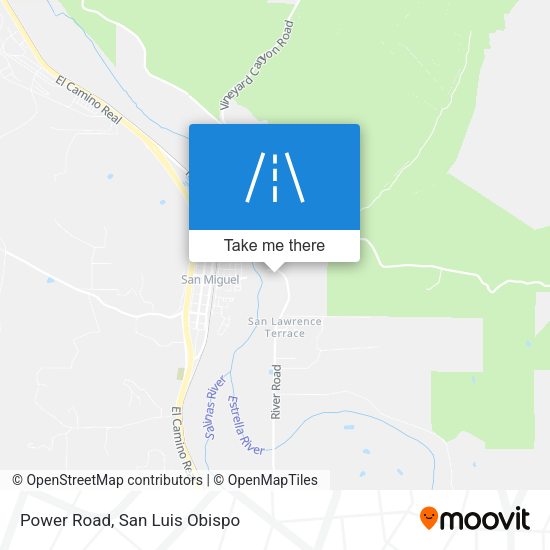 Mapa de Power Road