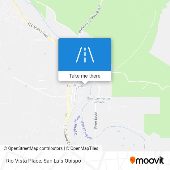 Rio Vista Place map