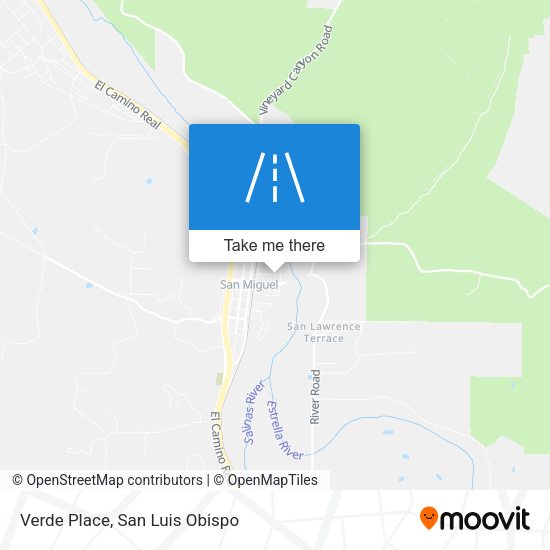 Verde Place map