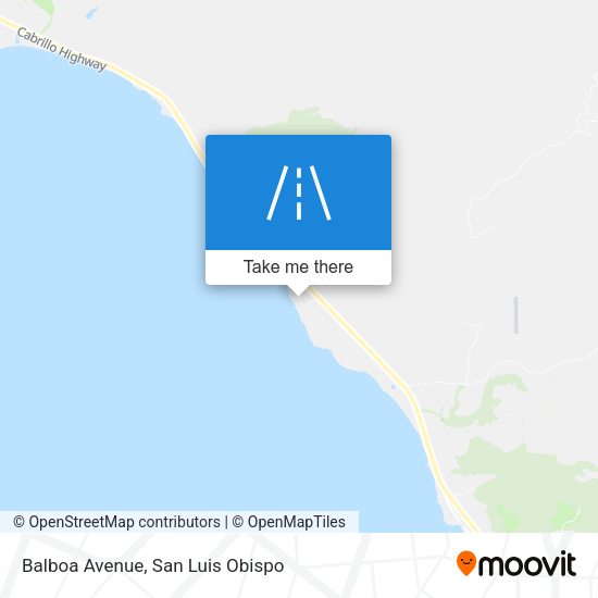 Mapa de Balboa Avenue
