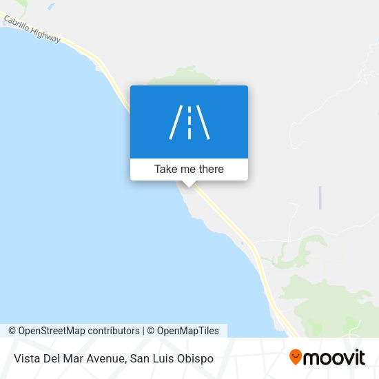 Vista Del Mar Avenue map