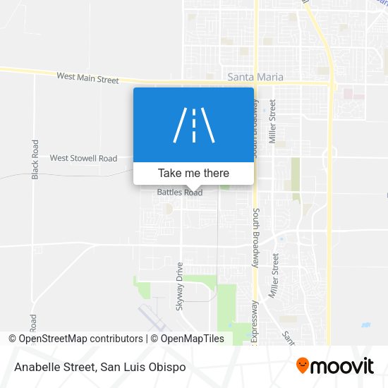 Mapa de Anabelle Street
