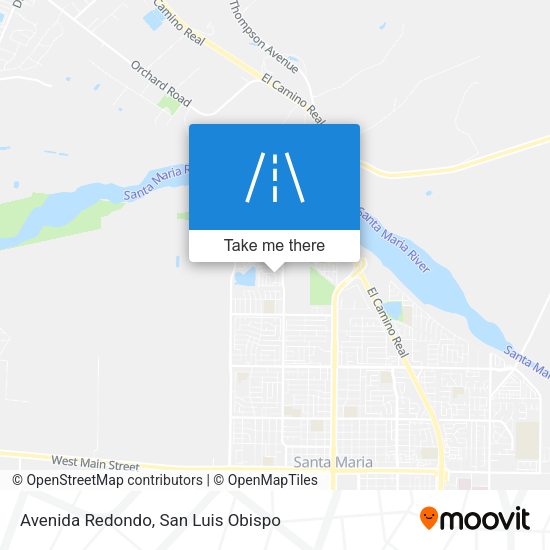 Avenida Redondo map