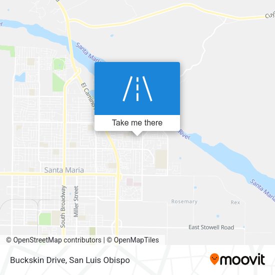 Buckskin Drive map