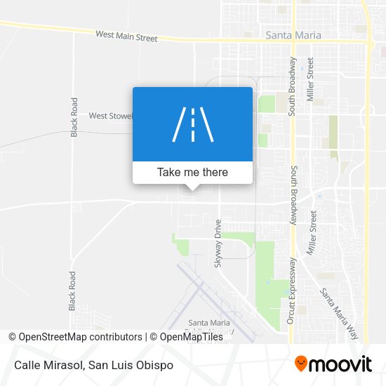 Calle Mirasol map