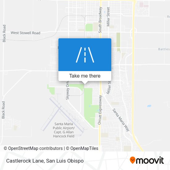 Mapa de Castlerock Lane