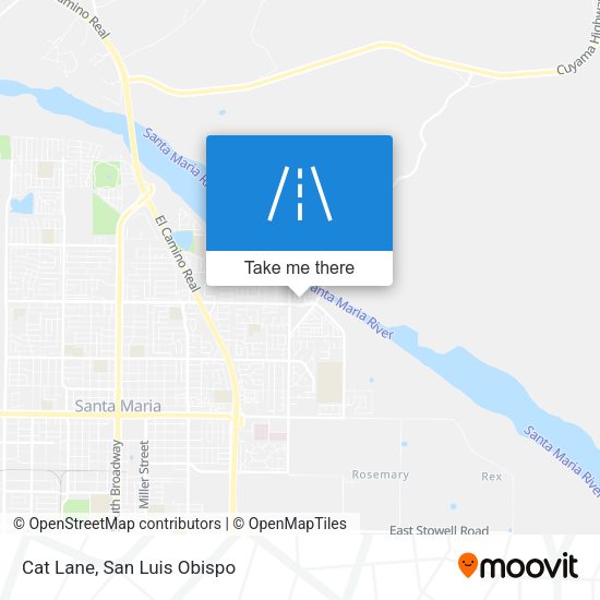 Mapa de Cat Lane