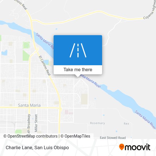 Charlie Lane map
