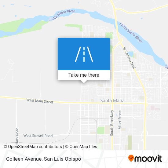 Colleen Avenue map